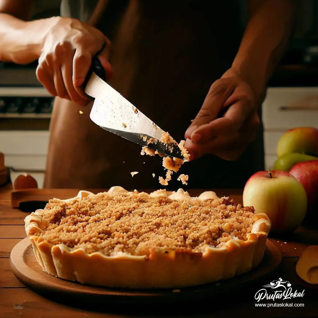 filipino style apple crumble pie 05
