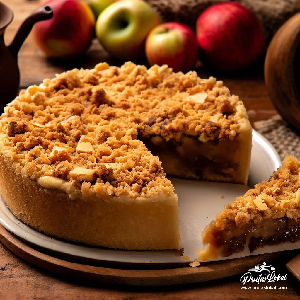 filipino style apple crumble pie 07
