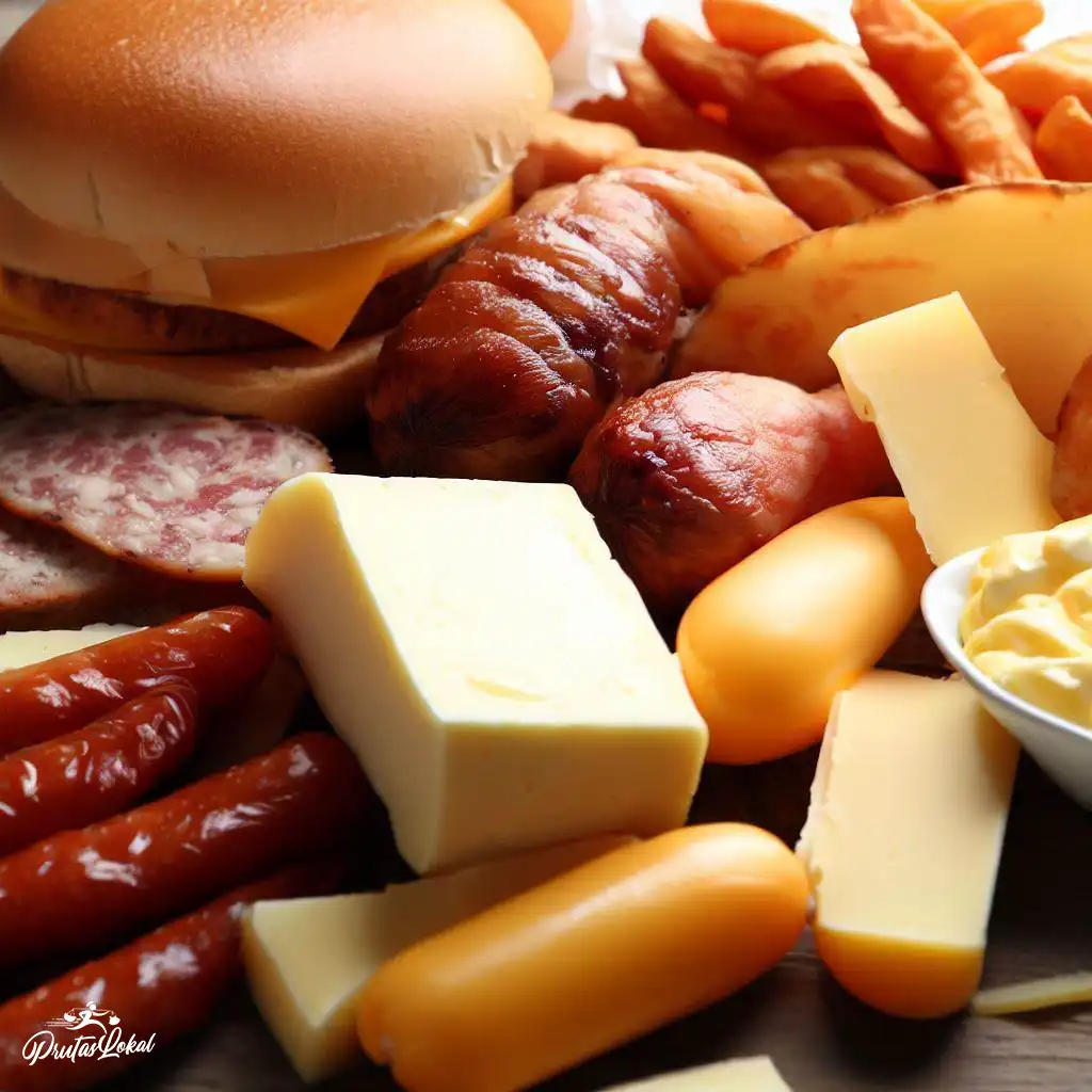 high saturated fat foods