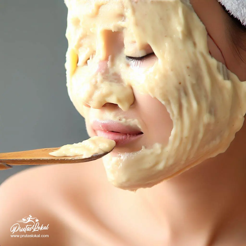 mashed banana facial mask