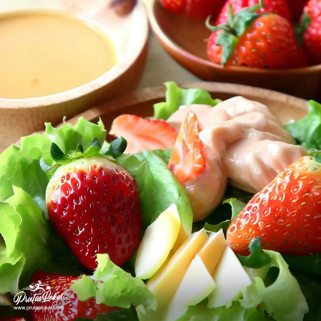 strawberry salad dressing healthy dinner